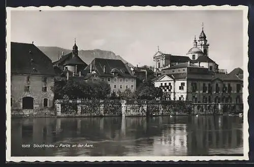 AK Solothurn, Partie an der Aare
