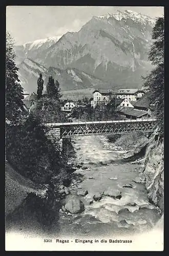 AK Ragaz, Eingang in die Badstrasse