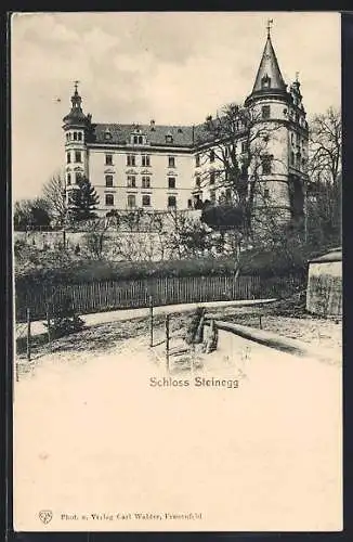 AK Steinegg, Blick auf das Schloss