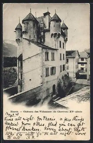 AK Sierre, Château des Vidomnes de Chevron