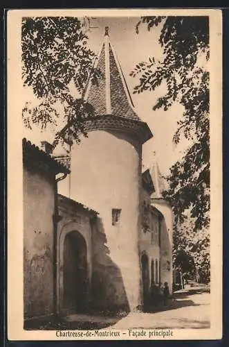 AK Méounes-lès-Montrieux, Chartreuse-de-Montrieux, Facade principale