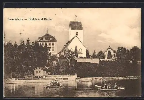 AK Romanshorn, Schloss und Kirche