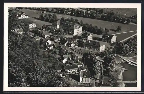 AK Wallenstadt, Die Kaserne aus der Vogelschau