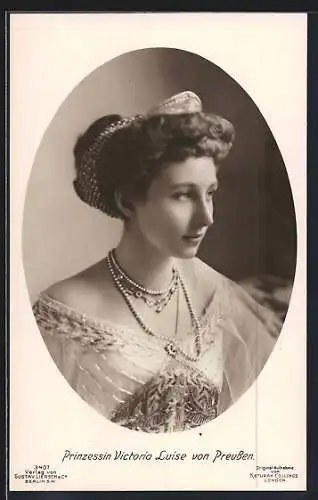 AK Prinzessin Victoria Louise von Preussen