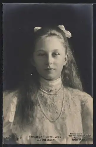 AK Prinzessin Victoria Luise von Preussen