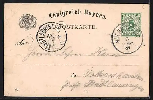 Künstler-AK Paul Ritter: Nürnberg, XII. Deutsches Bundesschiessen 1897