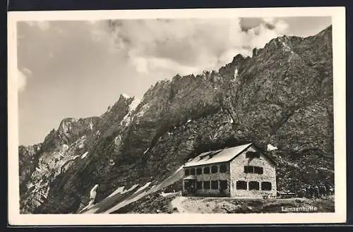 AK Lamsenütte, Blick gegen Hochnissl