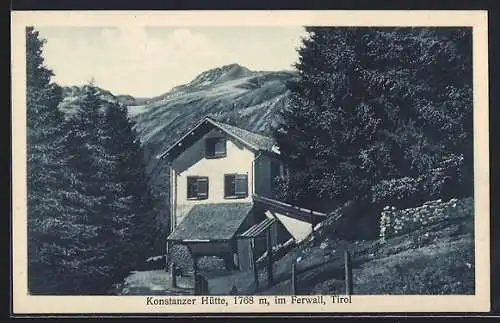 AK Konstanzer Hütte, Aussenansicht