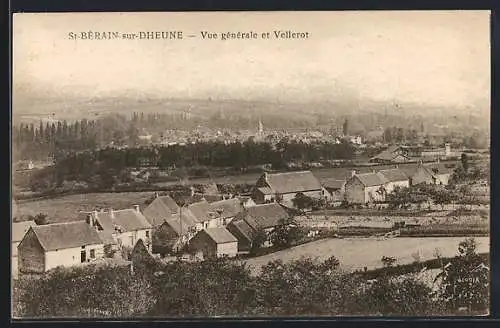 AK St-Bérain-sur-Dheune, Vue générale et Vellerot