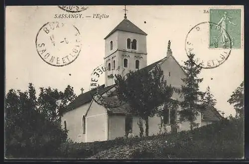 AK Sassangy, L`église