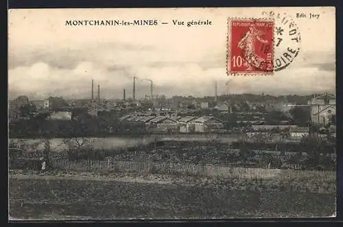 AK Montchanin-les-Mines, Vue générale