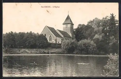 AK Ste-Croix, L`Église au bord du lac