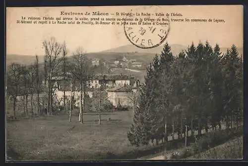 AK St Vérand, Vallée de l`Arlois et vue sur le village en arrière-plan