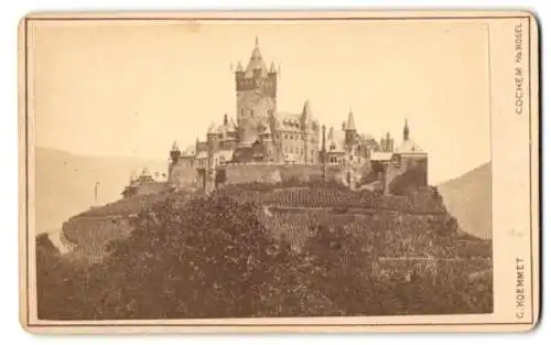 Fotografie C. Koemmet, Cochem, Ansicht Cochem / Mosel, Reichsburg