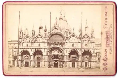 Fotografie G. G. Coen, Venezia, Ansicht Venedig - Venezia, Chiesa di S. Marco