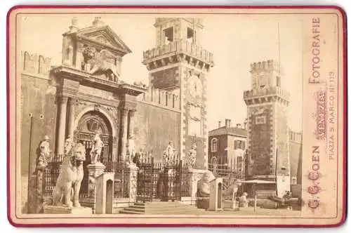 Fotografie G. G. Coen, Venezia, Ansicht Venedig - Venezia, Arsenal