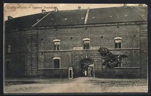 AK Germersheim, Caserne Theobald, Eingang