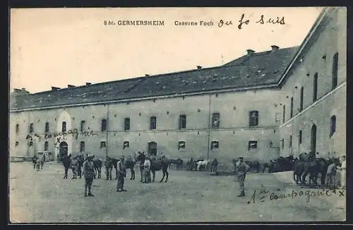 AK Germersheim, Caserne Foch