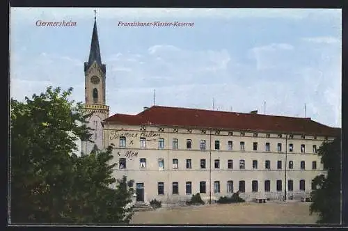 AK Germersheim, Franziskaner-Kloster-Kaserne