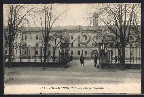AK Germersheim, Caserne Galliéni