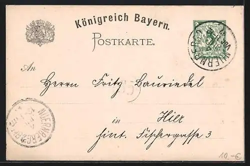 Künstler-AK Paul Ritter: Nürnberg, XII. Deutsches Bundesschiessen 1897