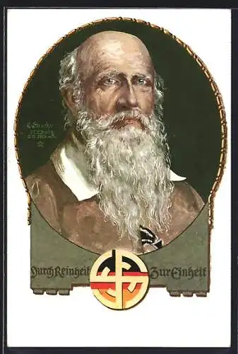 AK Portrait Friedrich Ludwig Jahn
