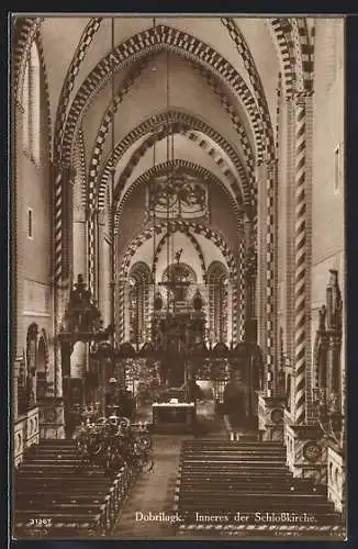 AK Dobrilugk, Inneres der Schlosskirche