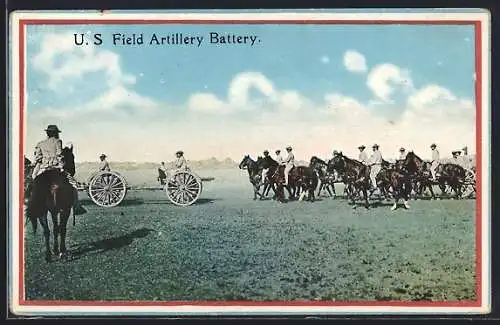 AK U. S. Field Artillery Battery