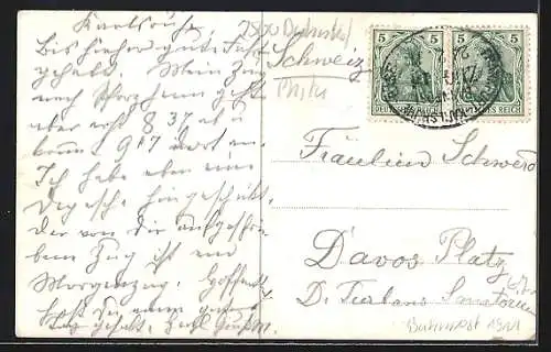 AK Karlsruhe, Partie am Hauptbahnhof