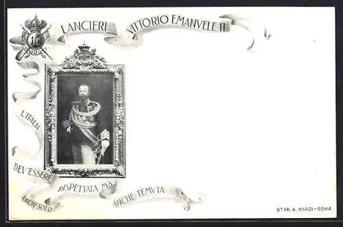 AK Lancieri Vittorio Emanuele II