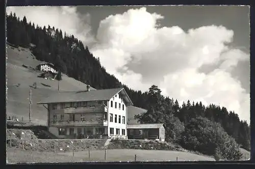 AK Adelboden, Hotel Ferienheim Cantate