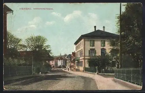 AK Herisau, Partie in der Kasernenstrasse