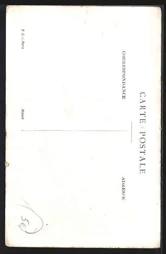 AK Paques Gouvernementales, Politiker Loubet, Duc d'Orleans und Prince Victor