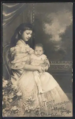 AK Prinzessin Victoria Luise als Tante