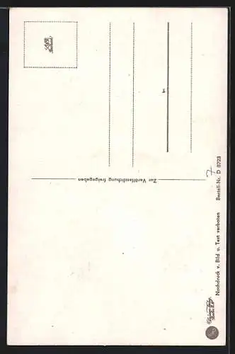 Künstler-AK Ferdinand Barlog: Soldat in Uniform und im Anzug mit Koffer