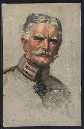 Künstler-AK Generalfeldmarschall von Mackensen, Heerführer