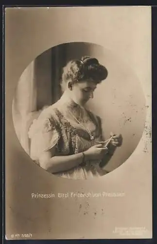 AK Prinzessin Eitel Friedrich von Preussen