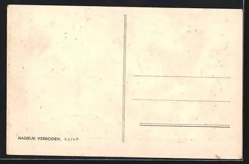 AK Smei Nederland Herrezen 1945