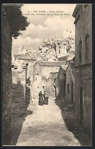 AK Les-Baux, fours banaux payant une redevance aux princes des baux