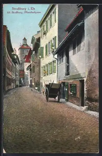 AK Strassburg, Alt-Strassburg, Gartengasse