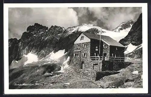 AK Bonn-Matreier Hütte, Gebäudeansicht