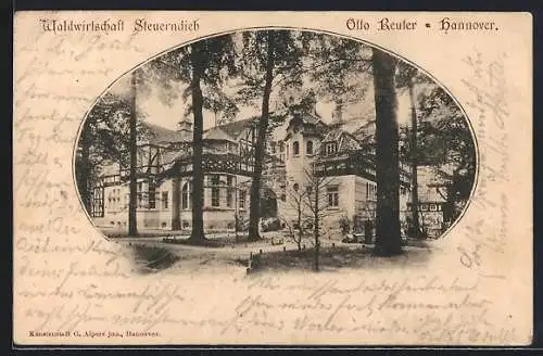 AK Hannover, Der Gasthof Steuerndieb v. Otto Reuter