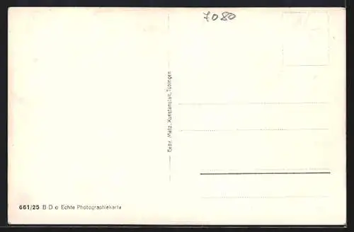 AK Aalen, Strasse am Marktplatz mit Gasthaus & Metzgerei zum Schwanen