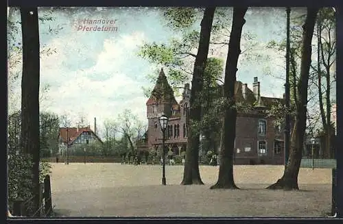 AK Hannover, Blick auf den Pferdeturm