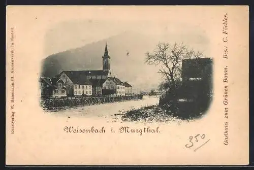 AK Weisenbach i. Murgthal, Panorama