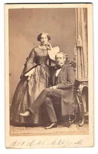 Fotografie A. Siegmund, Hamburg, August und Maria Schröder geb. Kellinghusen