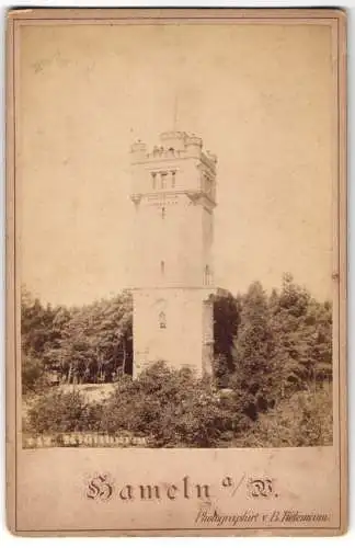 Fotografie B. Tielemann, Hameln, Ansicht Hameln a. W., Klütturm