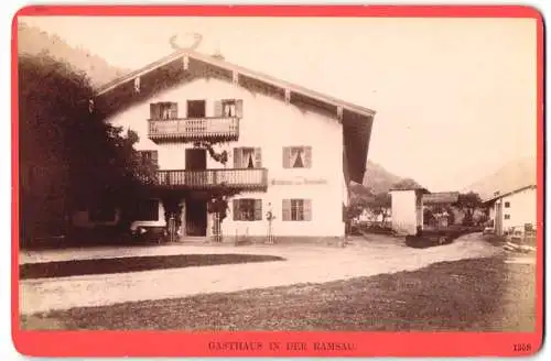 Fotografie Würthle & Spinnhirn, Salzburg, Ansicht Ramsau, Gasthaus zum Hochkalter