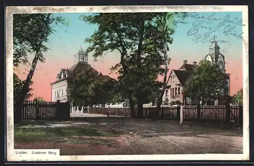 AK Linden / Hannover, Villen auf dem Lindener Berg