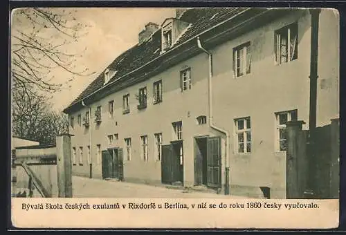 AK Berlin-Rixdorf, Böhmische Schule